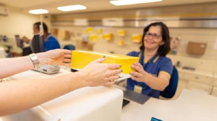 Entrega de correio expresso